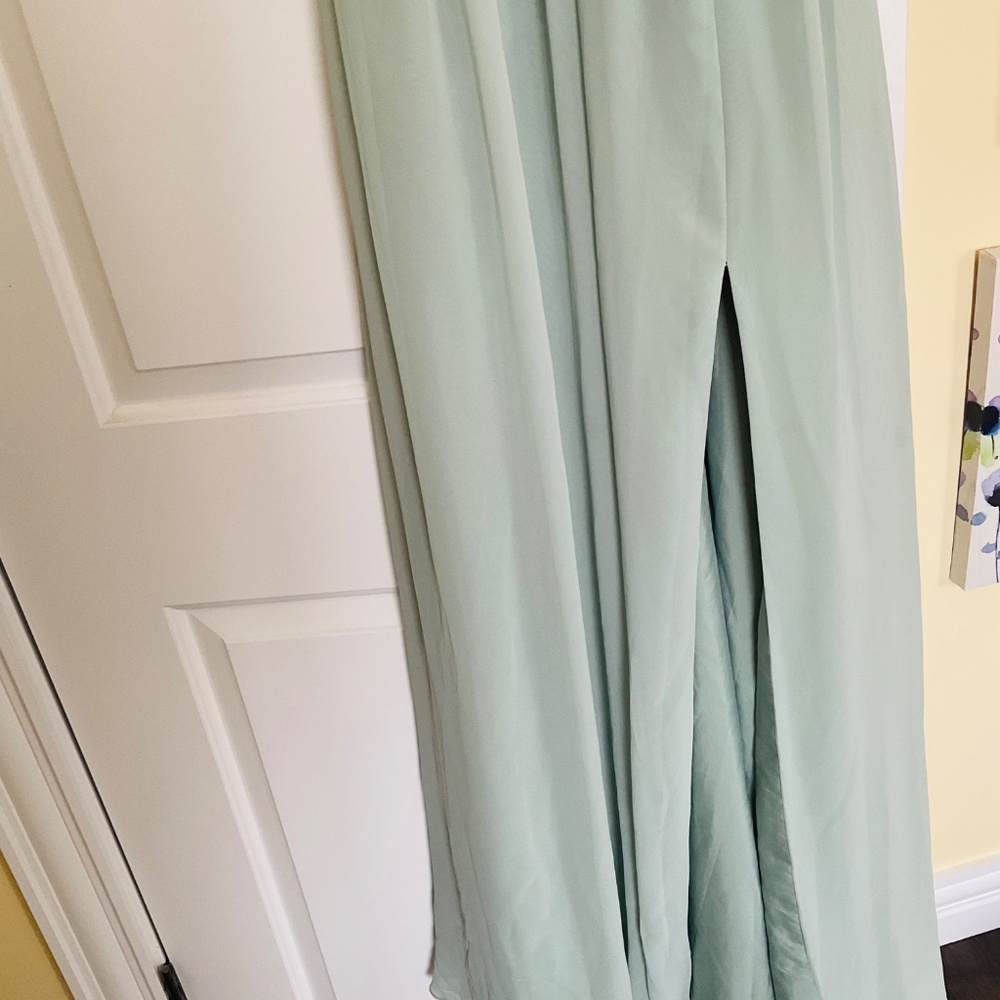 Teal Azazie Bridesmaids or Formal Dress - Picture 4 of 6